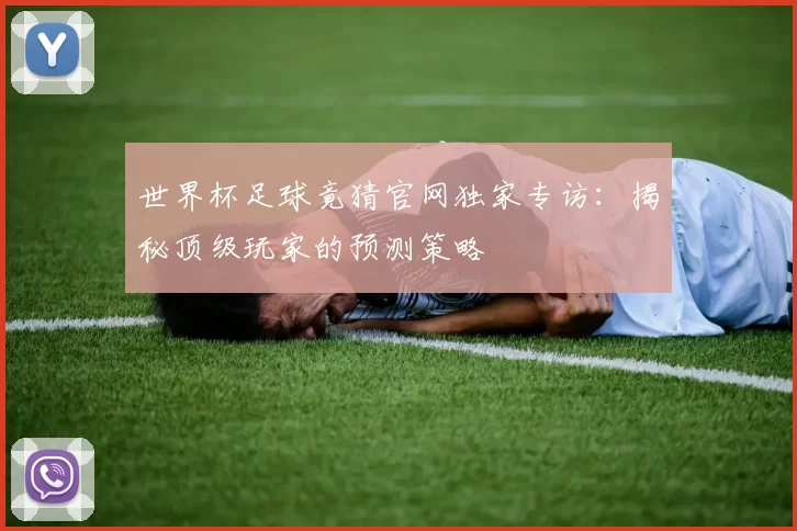 世界杯足球竟猜官网独家专访：揭秘顶级玩家的预测策略